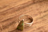 Green Turquoise Inlay Ring - Size 10 1/4
